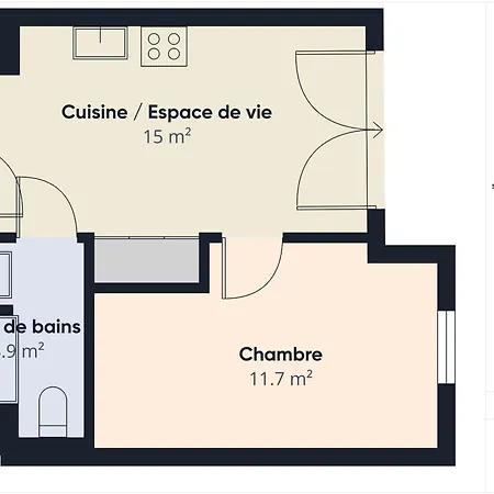 L Ondee - Pour 4 - Piscine Commune Apartamento Biscarrosse